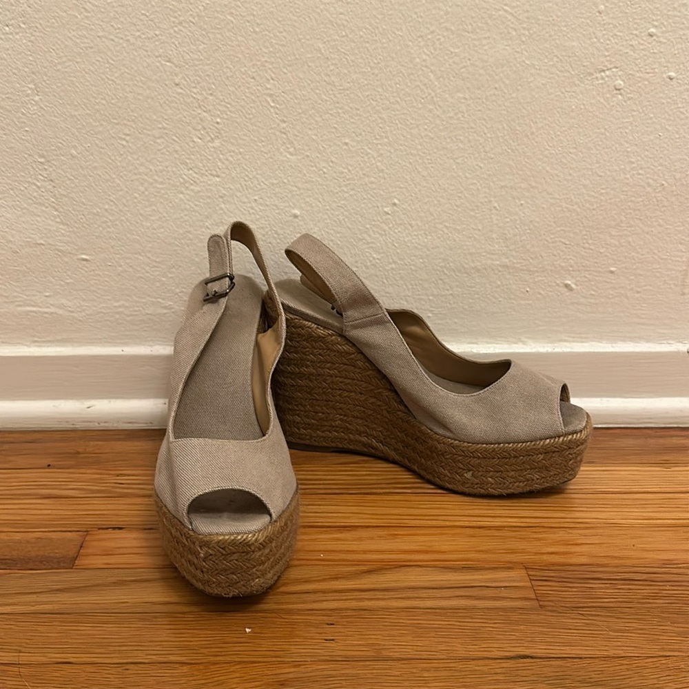 Castaner wedges - worn once size 39 or 8.5